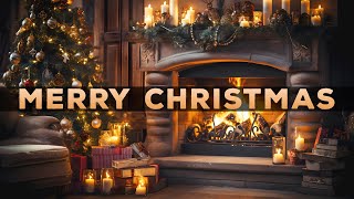 Cozy Christmas Fireplace Playlist 2024 🎅 Merry Christmas 2024 🎅 Christmas Jazz Music Playlist 2024