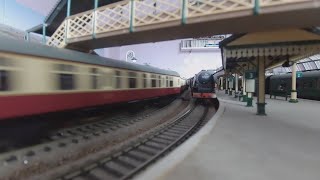 222. Passenger's Eye View of Combination 99362 from Platform 3 Looking East