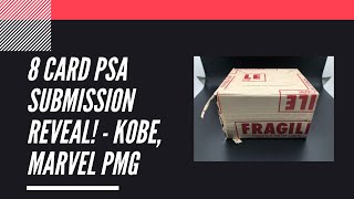 8 Card PSA Submission Reveal! - Kobe, Marvel PMGs | Sports Card Collecting and Investing |