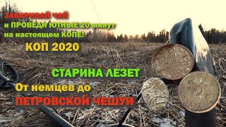 Дайджест находок за 2020 год. Коп по старине с металлоискателями x-terra 705 и simplex+