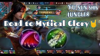 TOP10 GLOBAL"YU SUN SHIN/Gameplay/ Road to Mythical/ Best Build YSS🤘