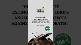 A reminder brought to you by Unite 4 Humanity – 100% Donation Policy