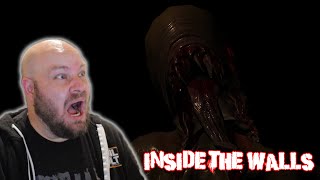 THERE'S A MONSTER IN GRANDMAS WALLS | Inside the Walls (Indie Horror Game)