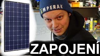 jak je zapojený FVE panel? jak funguje Half cell technologie?