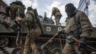 Ополченцы чистят оружие в аэропорту ДНР 21 12 Донецк War in Ukraine