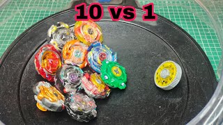 Twisted Tempo vs 10 Burst Beyblades battle Metal vs Burst 🔥 Who is best🤔