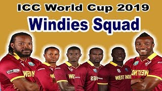 West Indies World Cup 15 Players Squad Chris Gayle