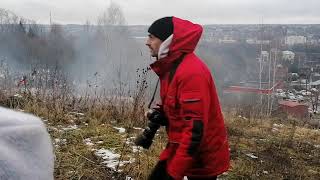 Военная реконструкция боя под Яхромой.