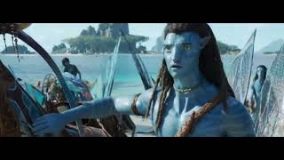 Avatar: The Way Of Water (2022) - Jake and his Family arrives at Metkayina Village