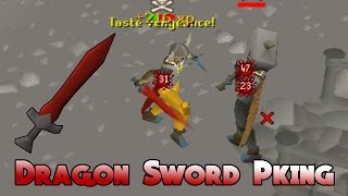 Dragon Sword Pking - Maxed 60 Att Zerker