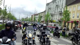 PARADA - Motocyklowy Zjazd Gwiaździsty do Częstochowy 26.04.2014.