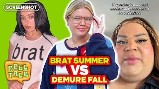 How To Transition From Brat Summer To Demure Fall | Reel Talk