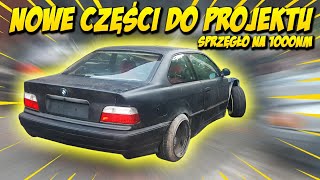 NOWE CZĘŚCI DO PROJEKTU  (sprzęgło na 1000NM) - PROJEKT "POCISK" BMW E36 2JZ #07