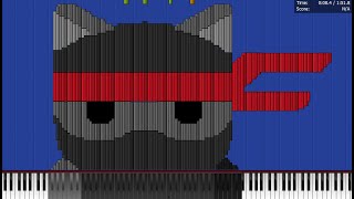 How would Windows Ninja Cat Emoji Sound on Midi? (Dark Midi)