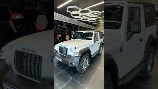 New Mahindra Thar 2024 in White Colour