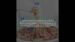 Você Sabia?? - Listeria