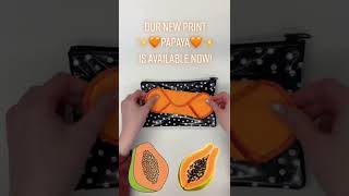 Gorgeous Gorgeous Girls & their Gangs love new Papaya Print Pads 🧡 #clothpads #tiktok #shorts #eco