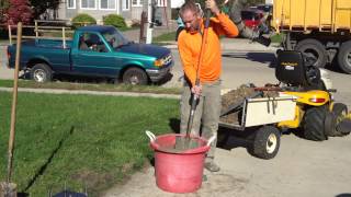 Goaliath Basketball Hoop Install - Part 1 - Anchor System