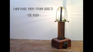 Making a Lamp From Found Objects