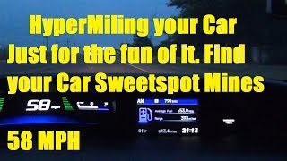 HyperMiling 52.7mpg in a 2015 Honda Civic LX with a Stock Gas Engine