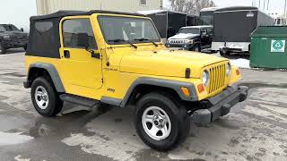 2000 JEEP WRANGLER SE *4X4* HAMMERDOWN AUCTIONS