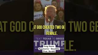 Donald Trump defeat gender's god did not make 👏