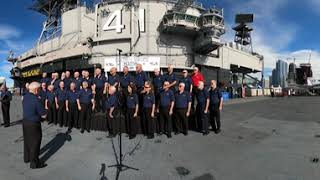 Naval Aviation Alumni Choir "Mighty Navy Wings" USS Midway" 11 Nov 2022