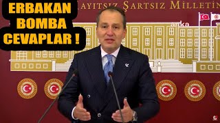 Fatih Erbakan'dan bomba açıklamalar  ! Bahçeli ve Erdoğan'a olay cevaplar !