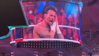 CM Punks first Royal Rumble entrance since 2014!