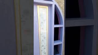 Home made door metal & wood combined