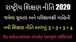 Rashtriya Shiksha Niti 2020 in Gujarati | રાષ્ટ્રીય શિક્ષણ નીતિ | National Education Policy | Gk જુઓ