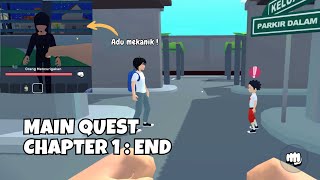 TERUNGKAP SIAPA ORANG MISTERIUS ITU ! MAIN QUEST CHAPTER 1 : END Kantin Sekolah Simulator