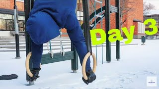 Day 3 - Inverted Cross progression | CalisthenicsDude