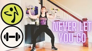 Never Let You Go by Slushii, Sophia Reyes || Arm Toning Choreo || Zumba Fitness with NikkiFit