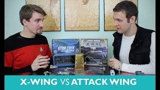 Which is Greater? Episode 10: Star Wars X Wing vs Star Trek Attack Wing