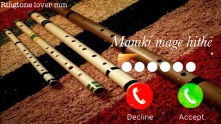 new trending Bansuri flute Ringtone || Maniki mage hitha Bgm