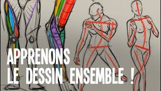 Apprenons le dessin ensemble: L'anatomie humaine !