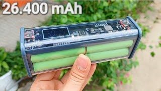 Ráp Sạc Dự Phòng Dung Lượng Siêu Khủng 26400mAh cho điện thoại