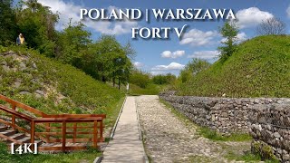 Walk in the Warsaw (Poland). Fort V Ryżowa.