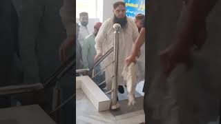 Qari yousaf pasrori protocol in ayesha masjid on jummah