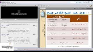 إدارة التفاوض - دار423/ اللقاء السادس 20-5-1437 هـ