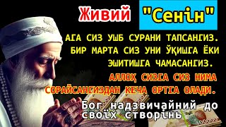 "Сенін" ТОНГИНГИЗНИ АЛЛОХНИНГ КАЛОМ БИЛАН | АЛЛОХ ТАОЛО СИЗ СУРАГАН НАРСАНГИЗНИ ОРТИҒИ БИЛАН БЕРАДИ