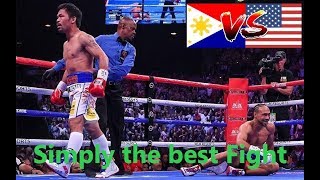 The best boxing you will ever see | full fight Manny Pacquiao vs Keith Thurman | Boxing review