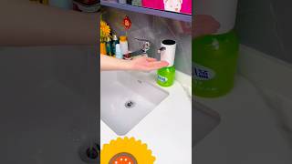 This automatic sensor really understands well  | auto sensor hand washing Machine | #shorts