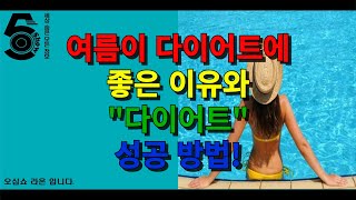 여름이 다이어트에 좋은 이유와 다이어트 성공 방법!