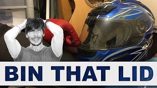 Second hand motorbike helmet?  Why you should bin that old lid.