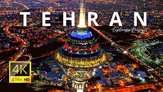 Tehran, Iran 🇮🇷 in 4K 60FPS ULTRA HD Video by Drone