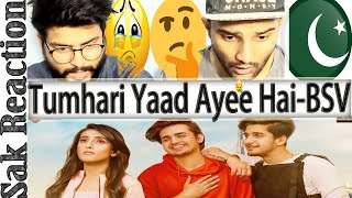 Pakistan Reaction | Tumhari Yaad Ayee Hai | Bhavin,Sameeksha,Vishal | ZeeMusicOriginals | Sak React