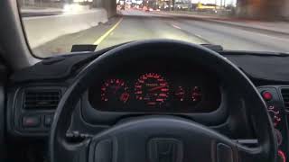 99 Civic Si Em1 B16a2 Runs + Exhaust Clip | P30 Jdm Ecu