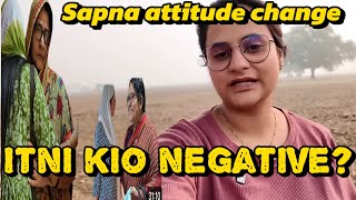 Sapna k badalte lehje 😱 || @snappygirls02 ka negative side 😱 #snappygirlrajveer #sapnachoudhary